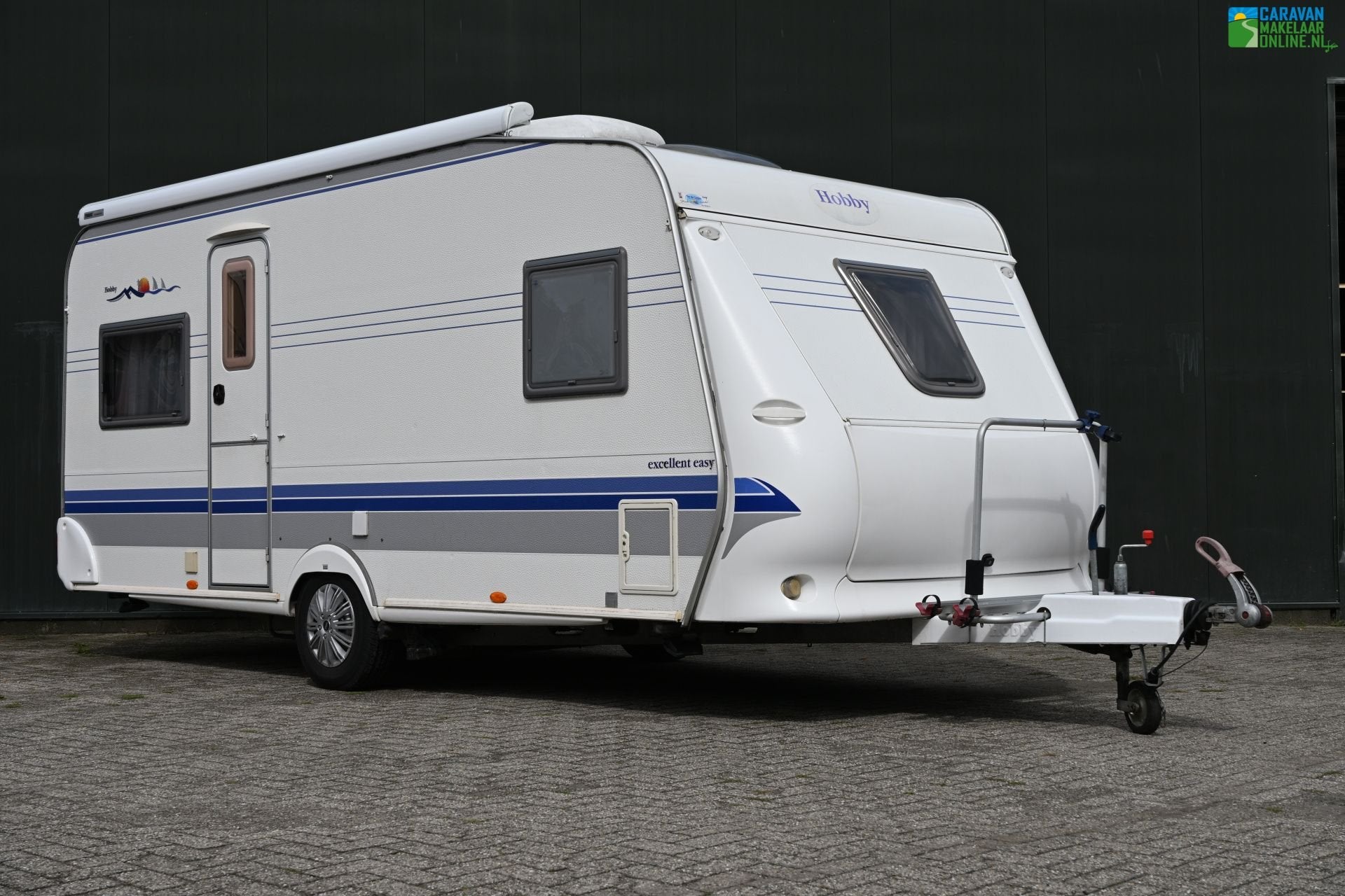 Hobby Excellent Easy 495 UFe Mover Airco, Caravans en Kamperen, Kachel, Rondzit, Hobby, Bedrijf