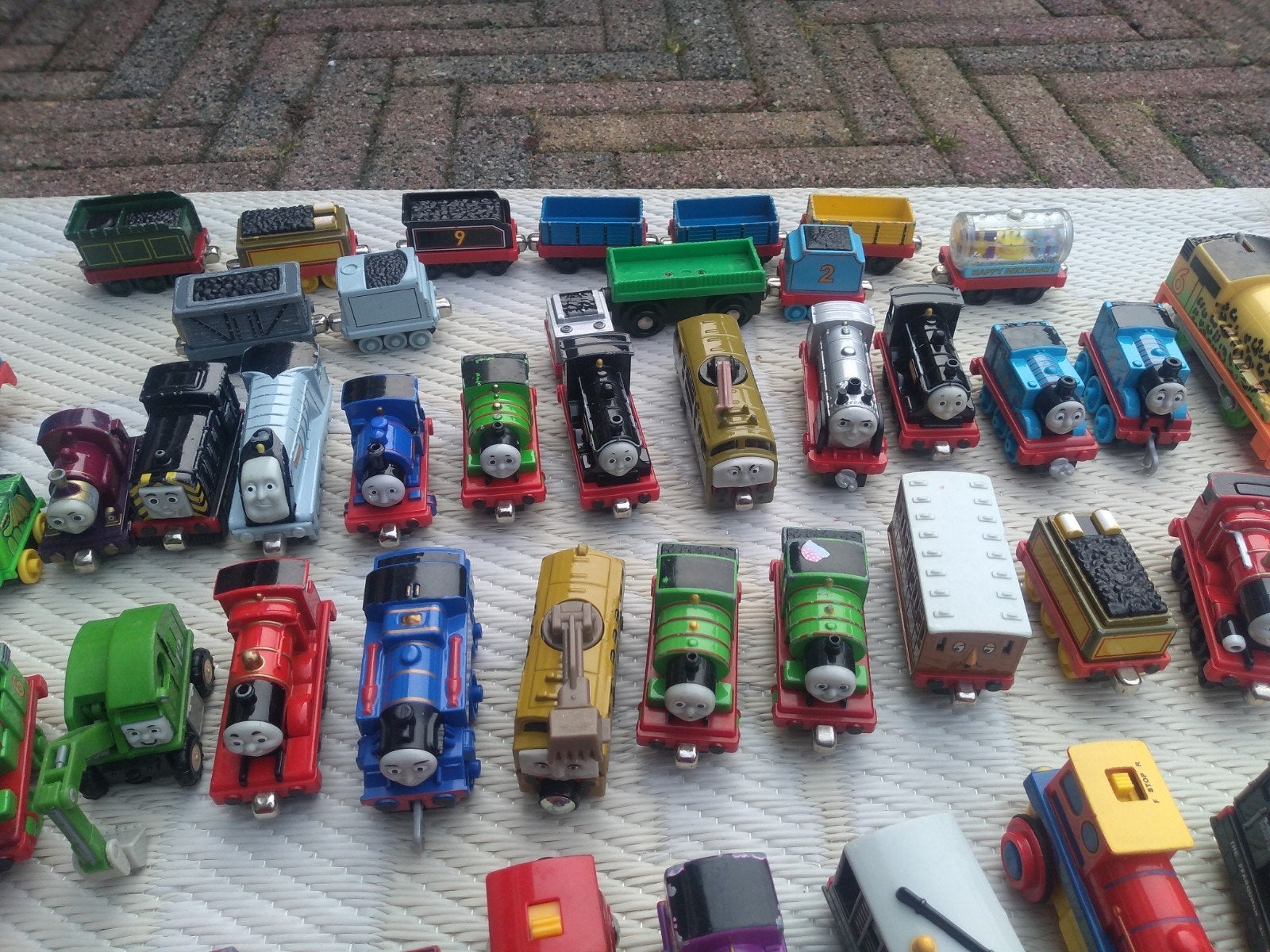 Grote Thomas de Trein collectie met spoor en accessoires, Ophalen of Verzenden, Gebruikt