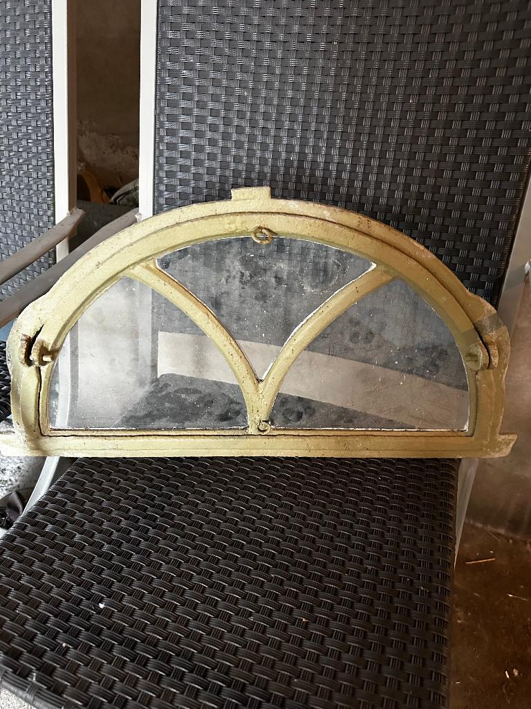 Zwaar metalen origineel stalraam, Huis en Inrichting, Ophalen, Gebruikt, Beige, Landelijk
