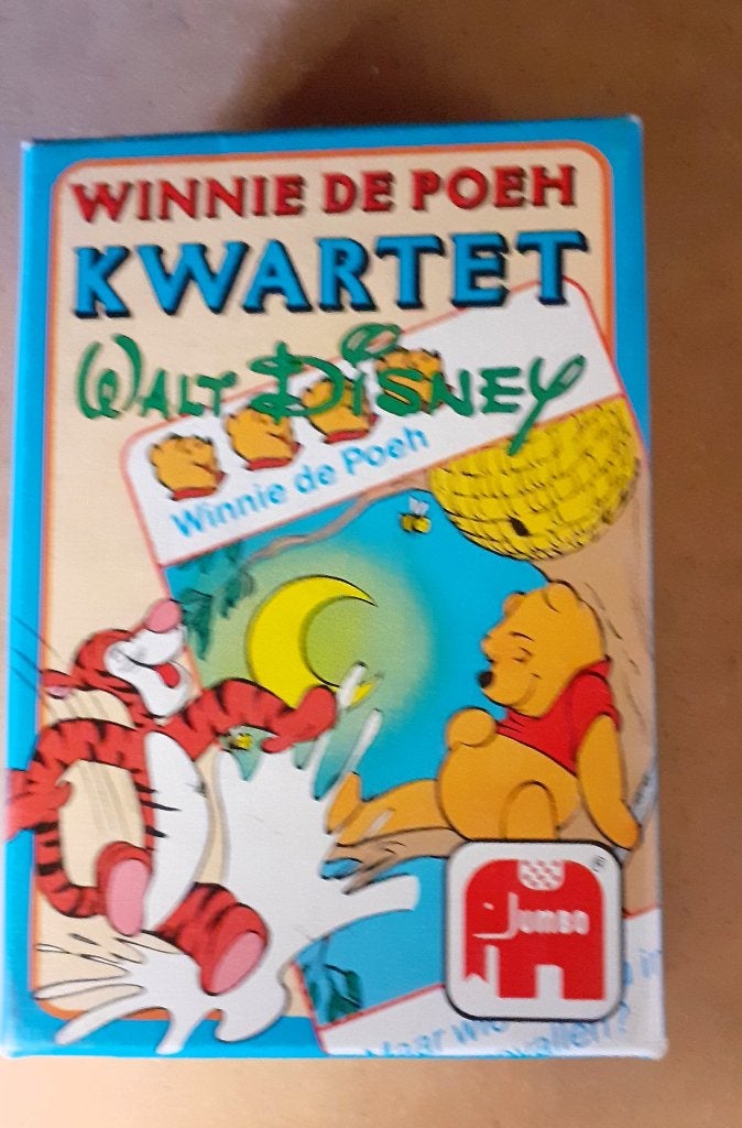 Winnie de Poeh Kwartet - Walt Disney - Jumbo, Drie of vier spelers, Ophalen of Verzenden, Zo goed als nieuw, Jumbo
