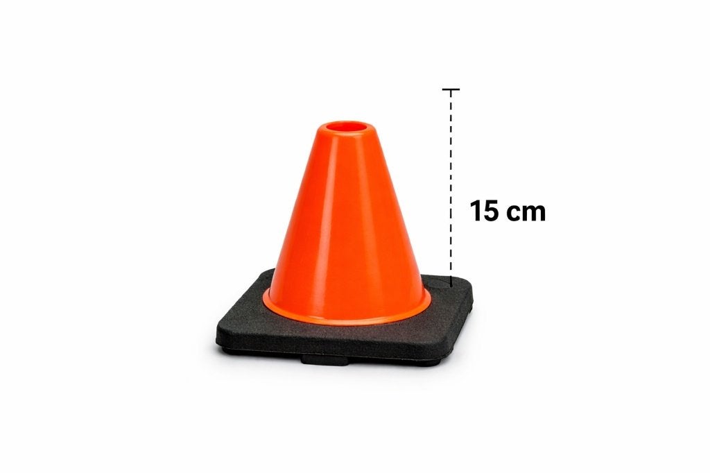 Verkeerskegel / pion / kegel 15cm hoog, Auto diversen, Auto-accessoires, Ophalen of Verzenden, Nieuw