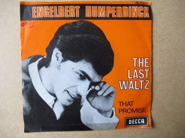 s2480 engelbert humperdinck - the last waltz, Ophalen, Gebruikt, 7 inch, Overige genres