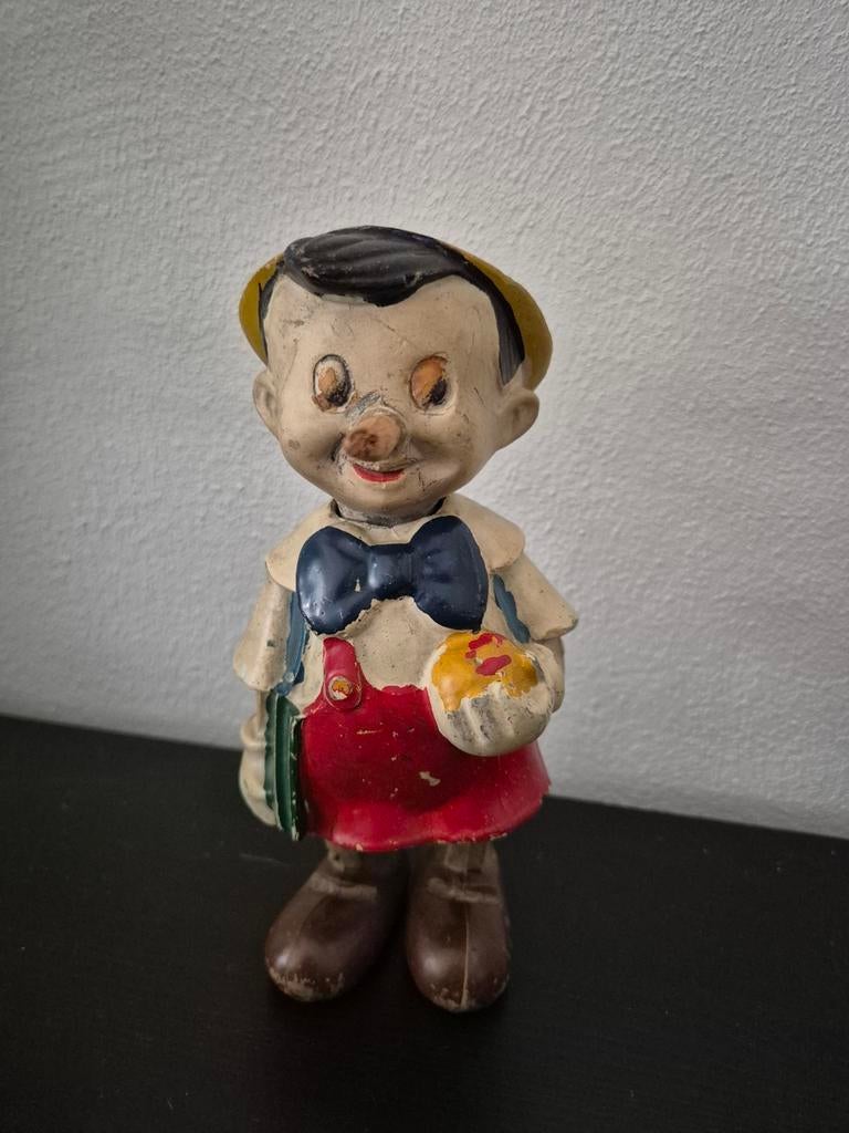 Vintage Pinokkio opwindbare pop, Verzamelen, Ophalen of Verzenden, Gebruikt