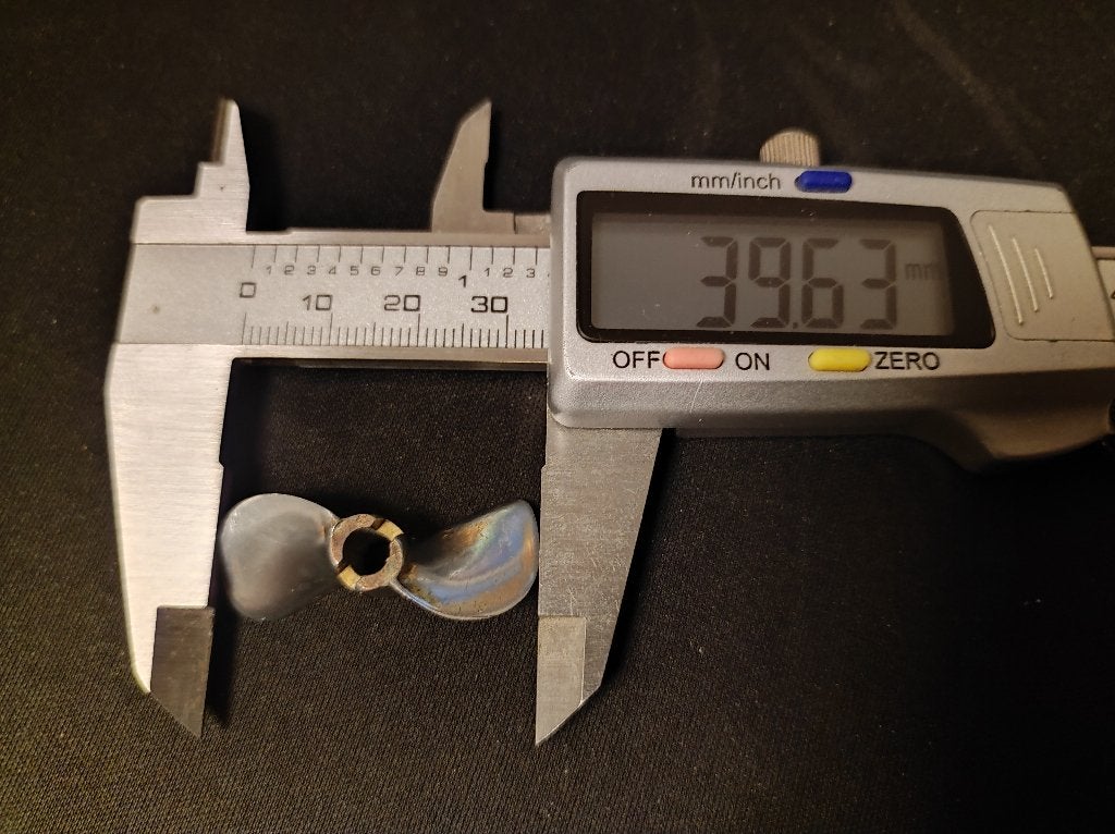 Metalen RC boot schroef, Ophalen of Verzenden, Zo goed als nieuw, Groter dan 1:32, Overige merken
