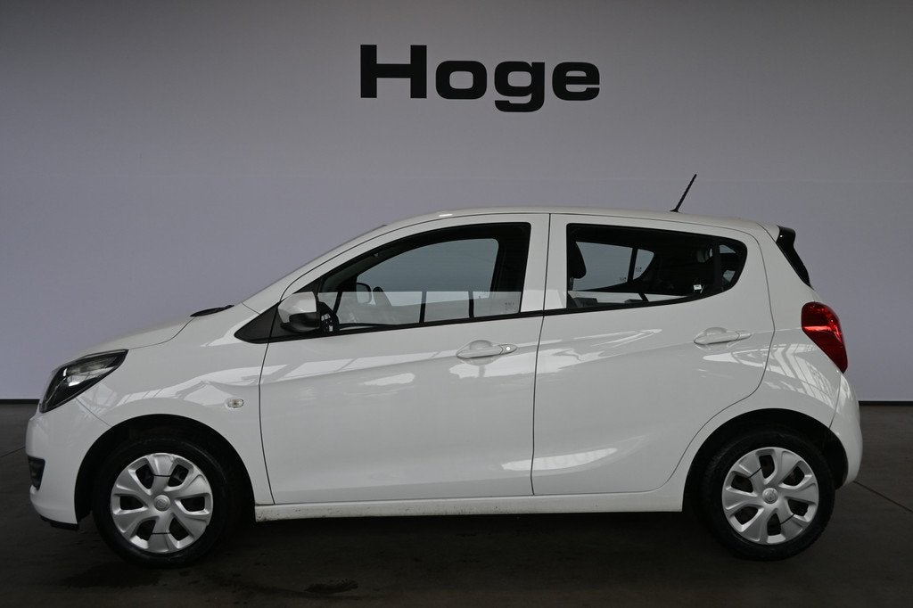 Opel KARL 1.0 ecoFLEX Edition Airco Cruise control Elektrisc, 839 kg, Stof, Met garantie (alle), Wit