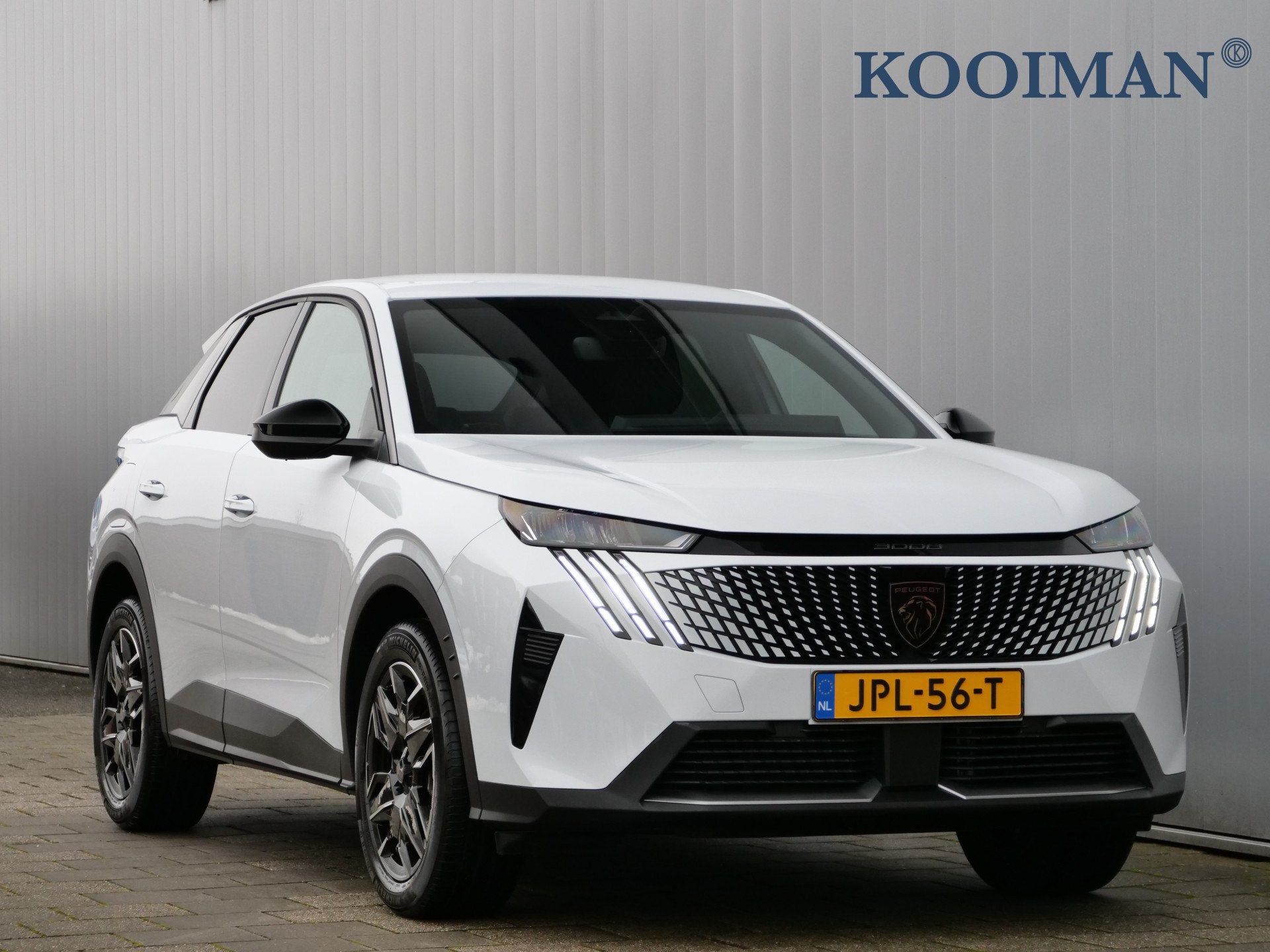 Peugeot 3008 1.2 Hybrid 136 Allure 136 Pk Automaat DAB / App, 1199 cc, Leder en Stof, Wit, Bedrijf