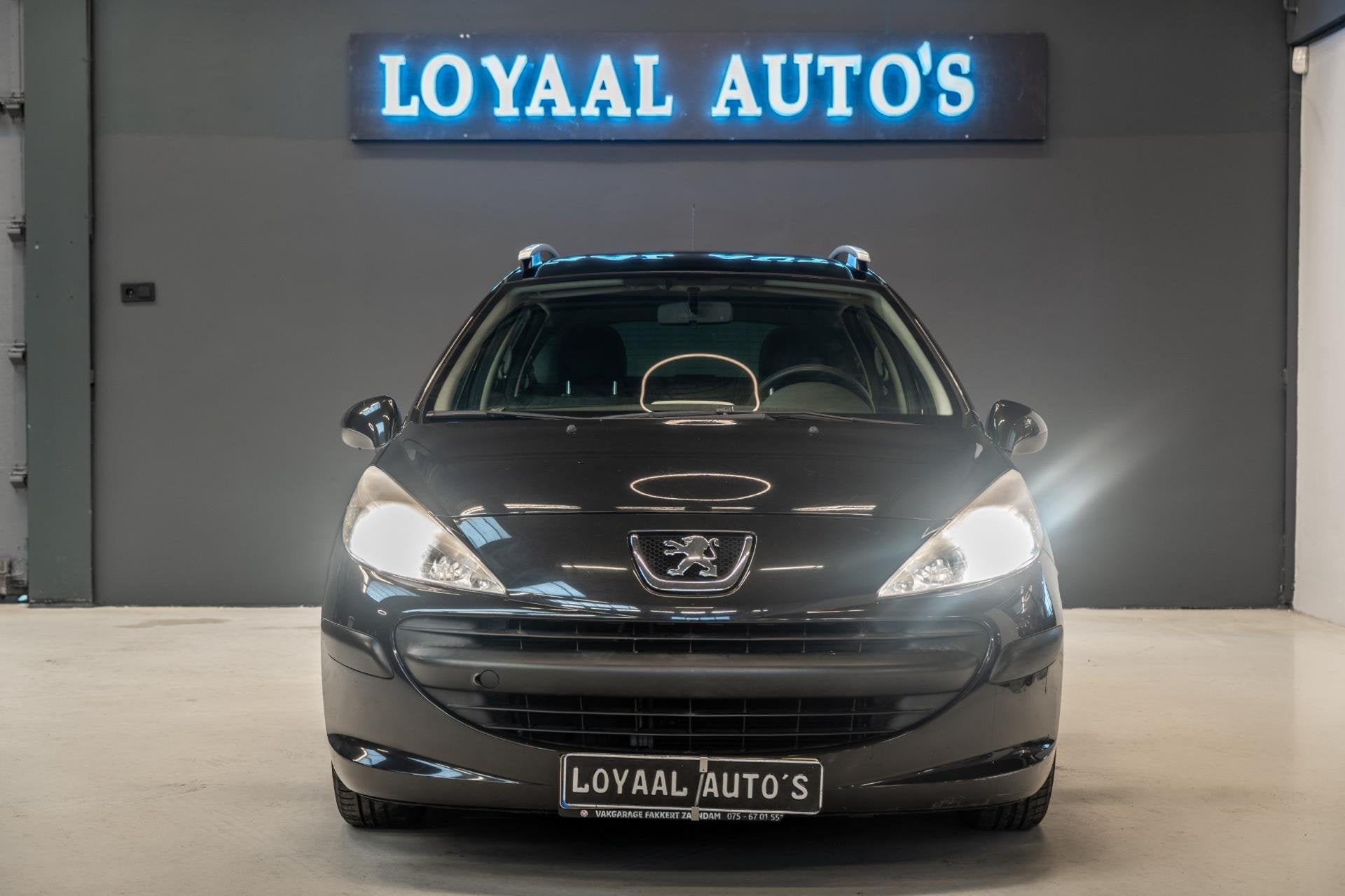 Peugeot 207 SW 1.4 VTi X-line | AIRCO | ELEK.RAMEN | TREKHAA, Auto's, Stof, Gebruikt, Zwart, Origineel Nederlands