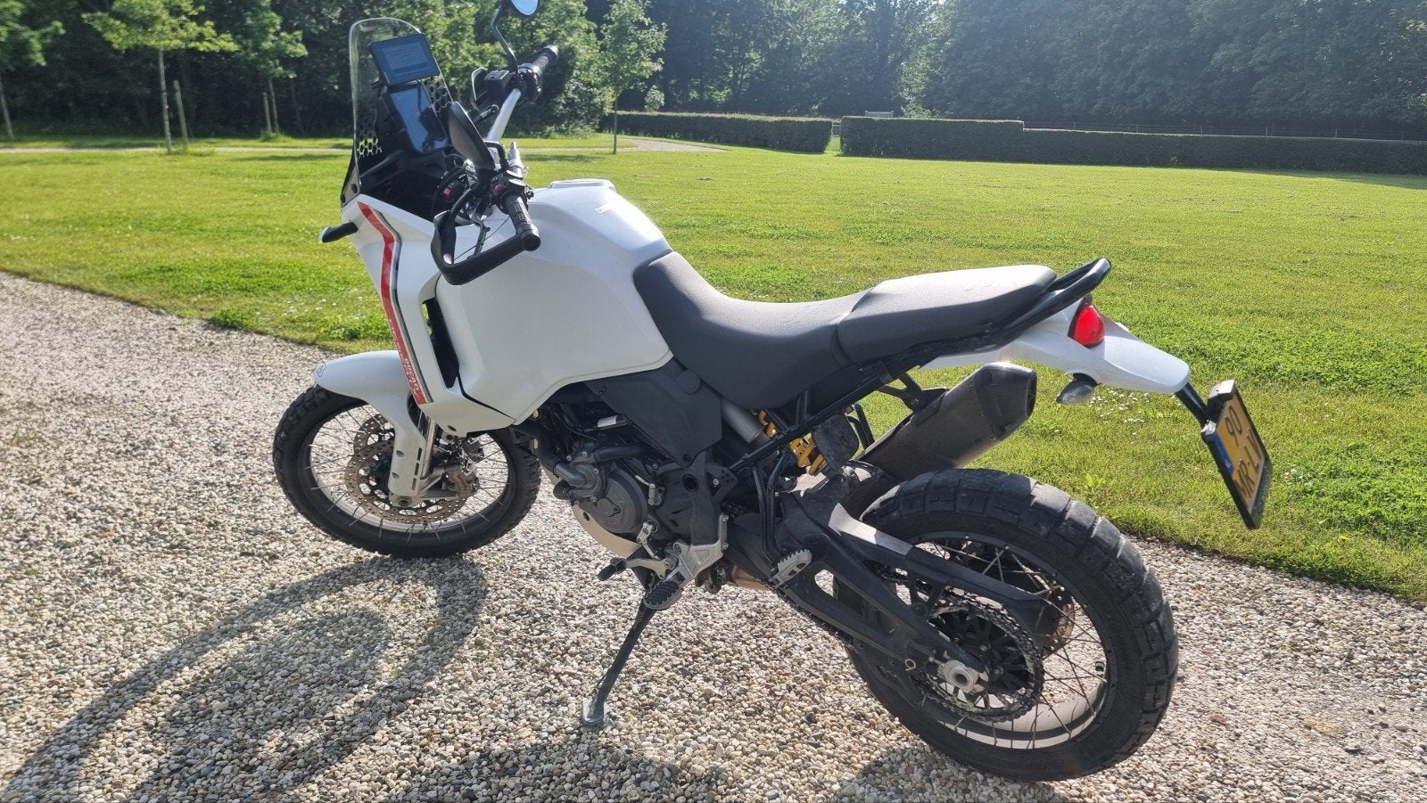 Ducati DesertX - Avontuurlijke Enduro Motorfiets, 2 cilinders, Motorrijbewijs A, Gebruikt, Particulier