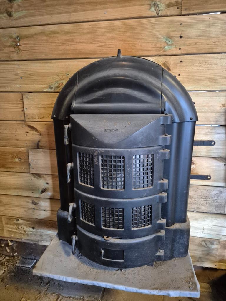 Robuuste Kolenkachel - Klassieke Warmtebron, Ophalen, Gebruikt, Overige brandstoffen, Vrijstaand