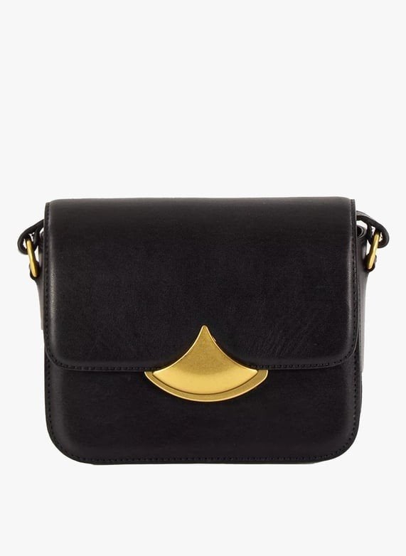 Sessun DIVILUZ MIMO Leren Crossbodytas - Zwart, Ophalen of Verzenden, Nieuw, Zwart, Schoudertasje