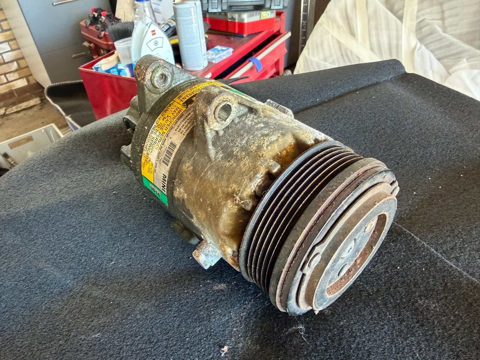 Airco pomp voor Mini Cooper R50 R52 R53, Ophalen of Verzenden, Gebruikt, Mini