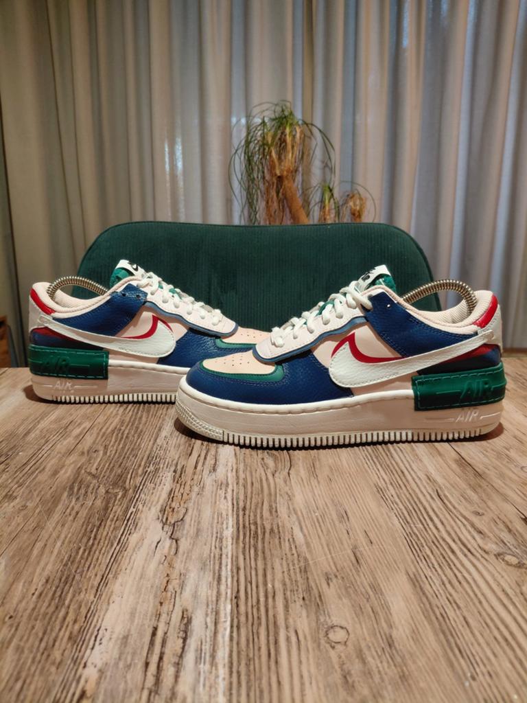Nike Air Force 1 Shadow 'Mystic Navy' Size 38, Overige kleuren, Nike, Ophalen of Verzenden, Sneakers of Gympen