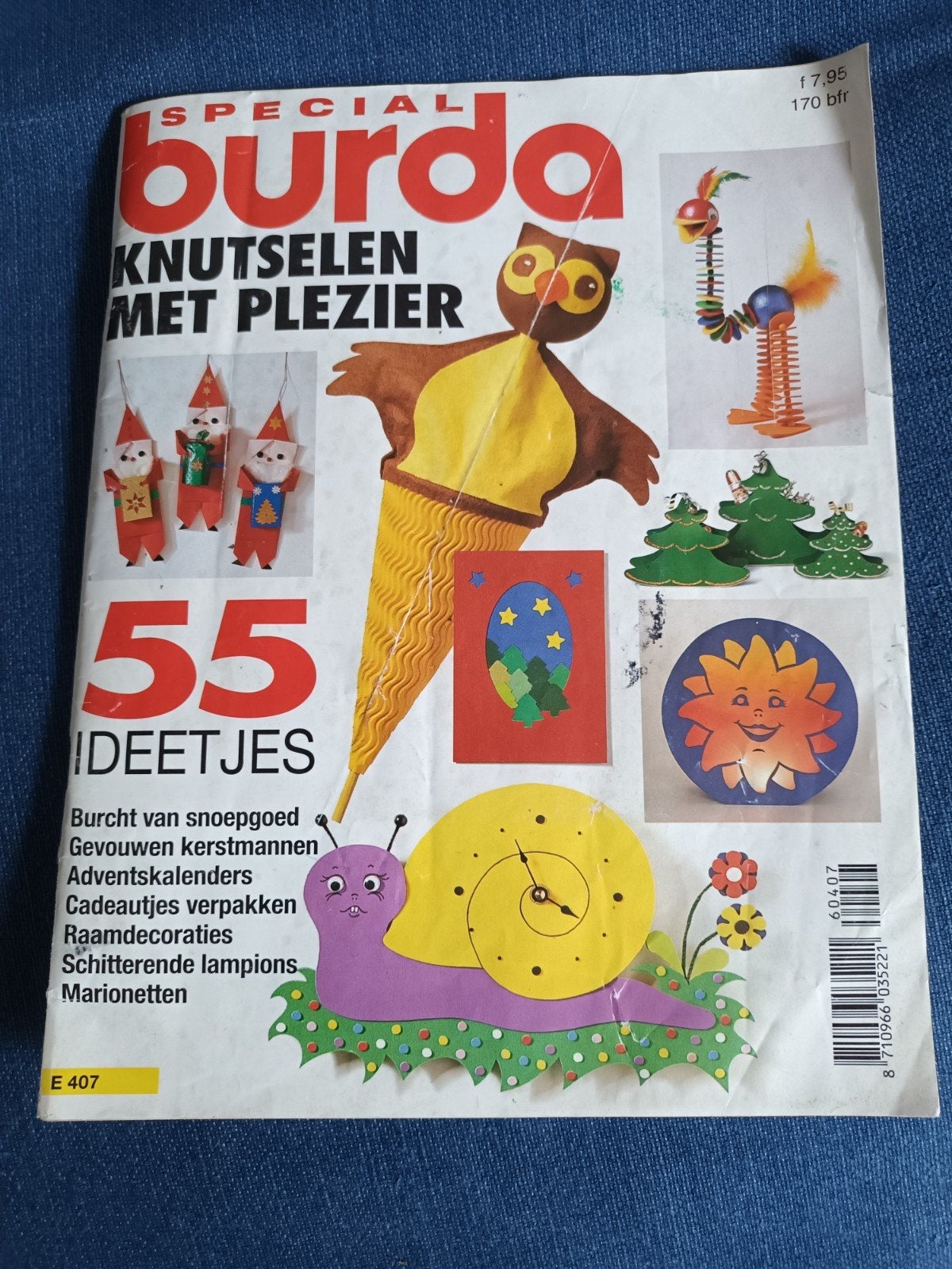 Burda Special Knutselen met Plezier - 55 Ideeën, Ophalen of Verzenden, Zo goed als nieuw, Knutselboek