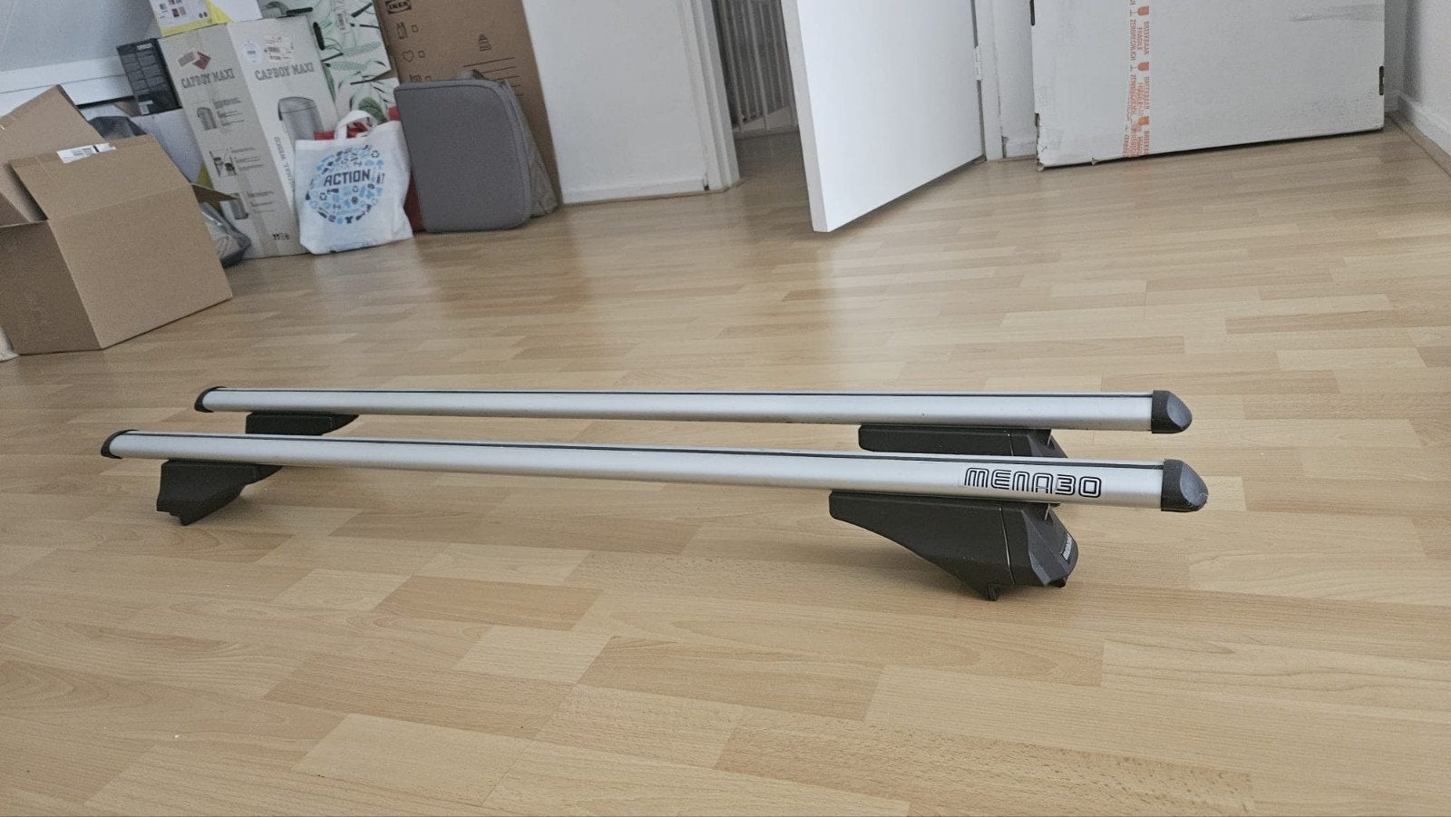 Menabo Tiger XL dakdragers - Max 75 kg, Auto diversen, Dakdragers, Gebruikt, Ophalen