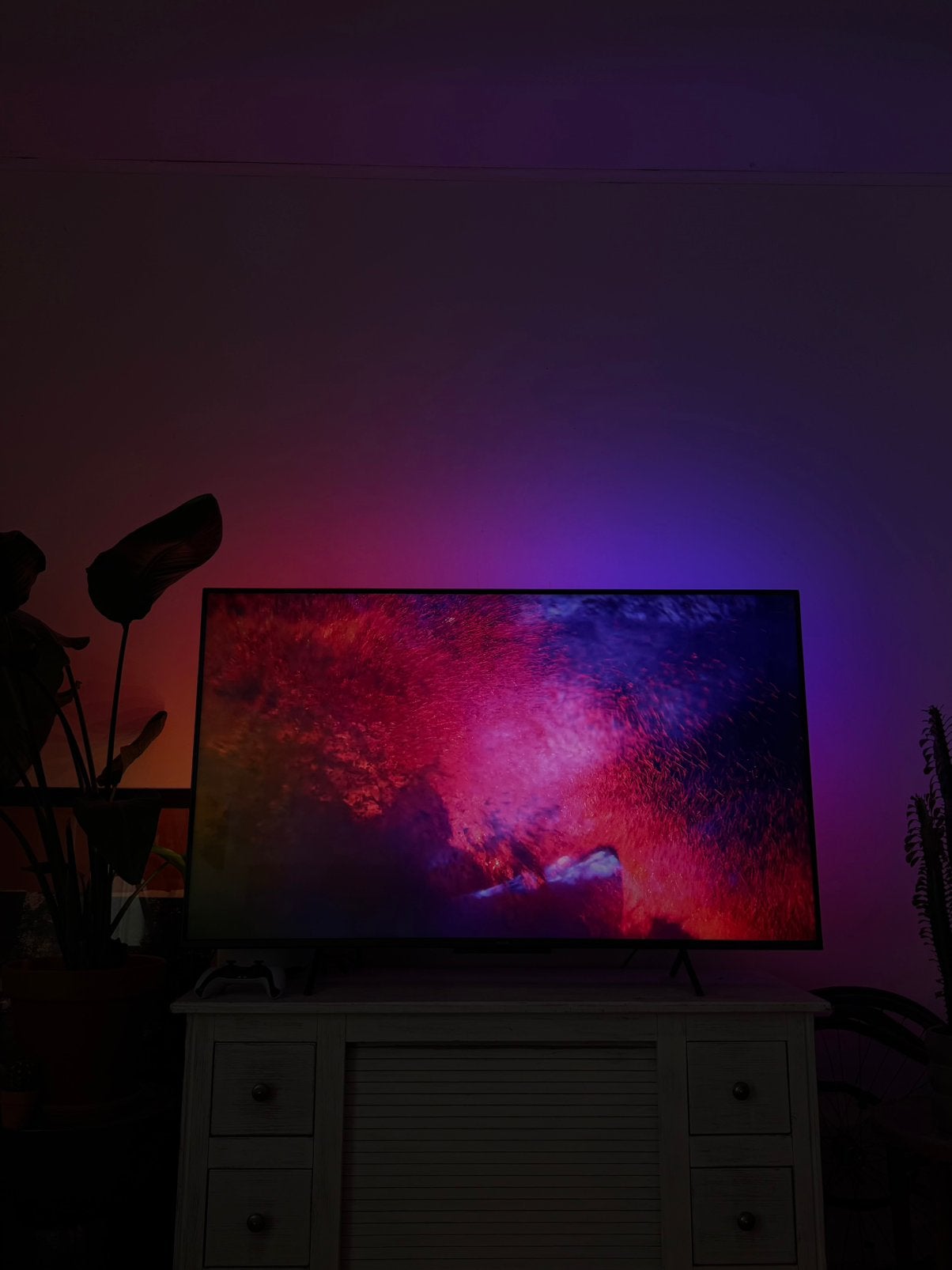 Philips Ambilight 55PUS8108/12 55 inch 4K Smart TV, Ophalen, Philips, 50 Hz, Zo goed als nieuw