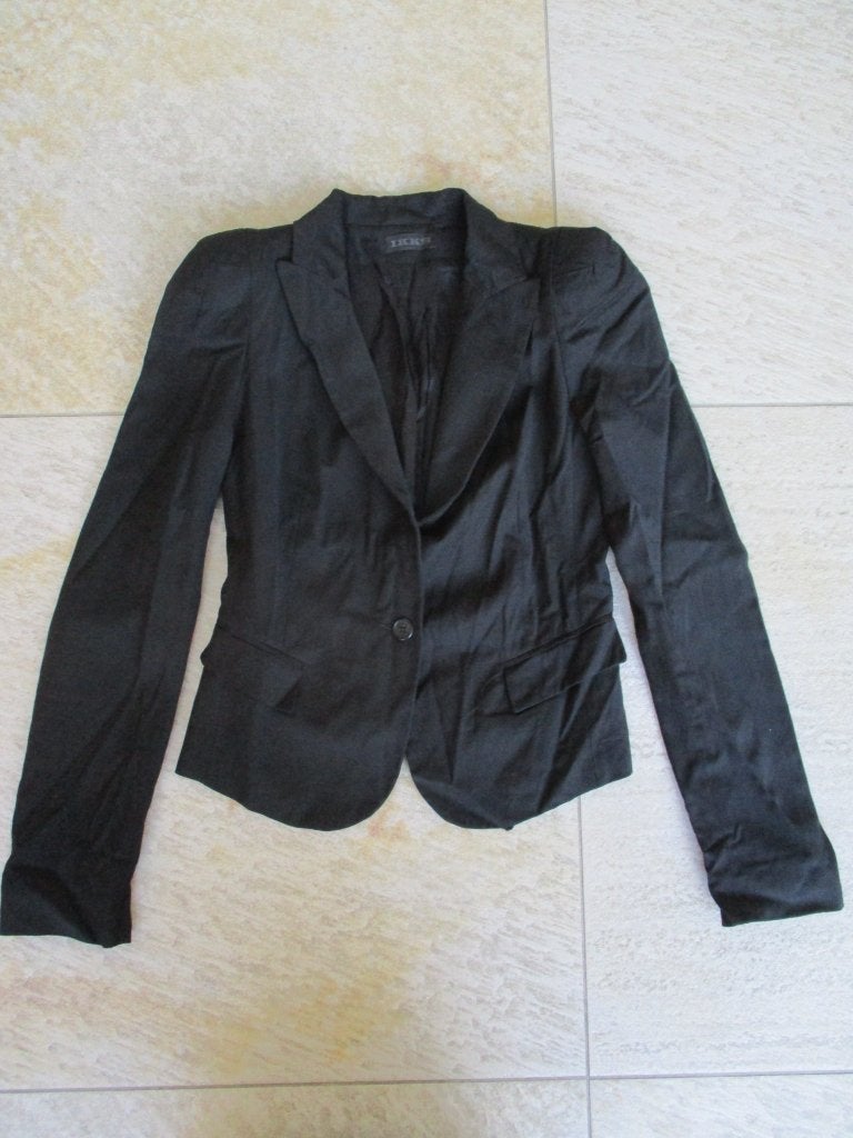 Colbert jasje zwart maat 34 IKKS blazer jas, IKKS, Zwart, Ophalen of Verzenden, Zo goed als nieuw