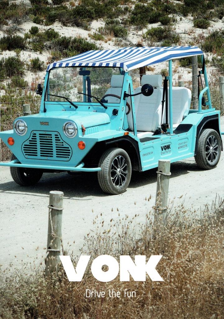 Folder Vonk Electric (Mini Moke EV - 2025), Verzenden, Zo goed als nieuw, Overige merken