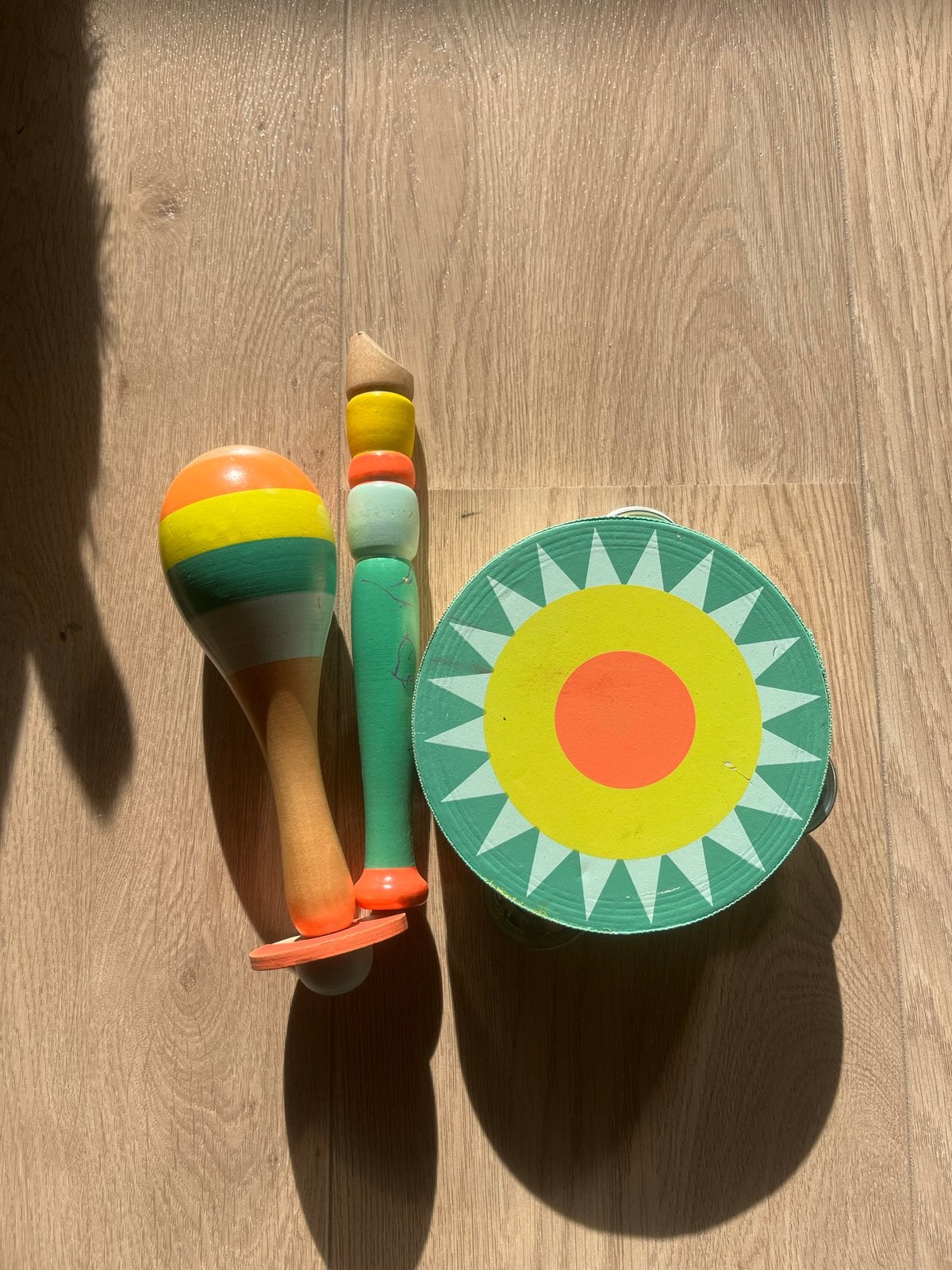 Houten muziekinstrumenten voor kinderen, Ophalen of Verzenden, Gebruikt