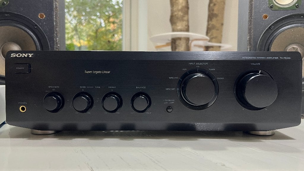 Sonos ZP80 en Sony TA-FE230 Versterker, Ophalen, Gebruikt, 60 tot 120 watt, Sony