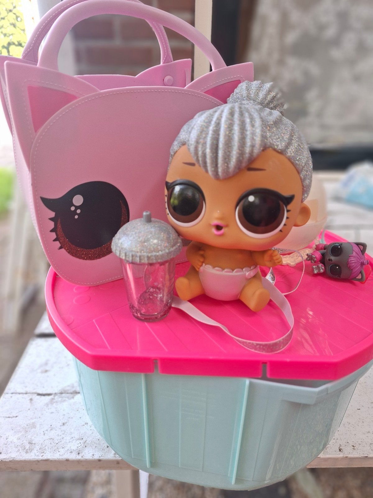 LOL Surprise Pop met accessoires en tasje, Ophalen of Verzenden, Gebruikt, Overige typen