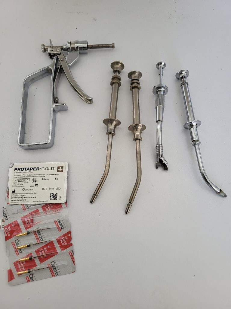 Tandarts instrumenten set - Diverse dentale tools, Ophalen of Verzenden