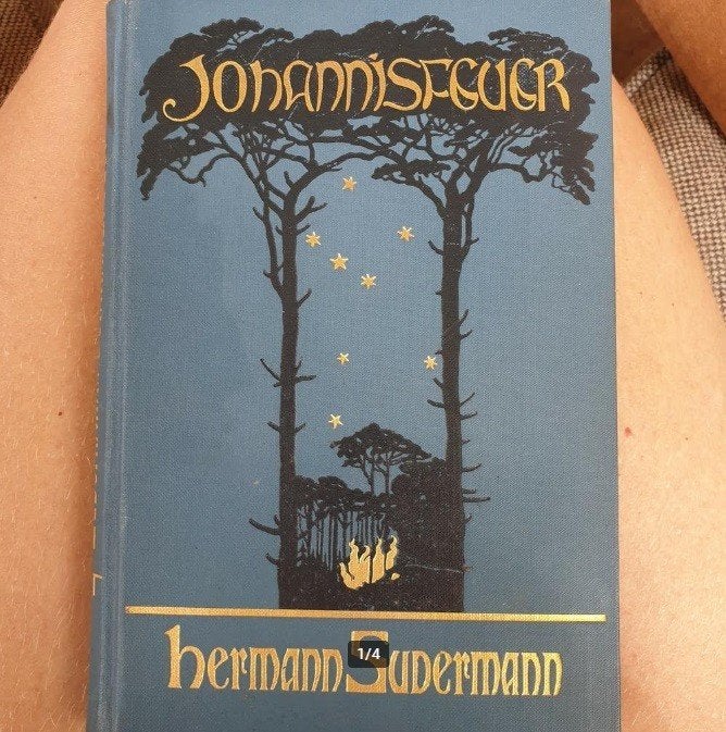 Johannisfeuer herman sudermann uit 1916, Ophalen of Verzenden