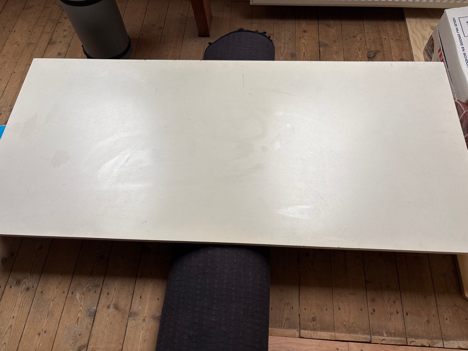 Witte MDF plaat 80x175 cm, Ophalen, Gebruikt, Overige typen, Minder dan 200 cm