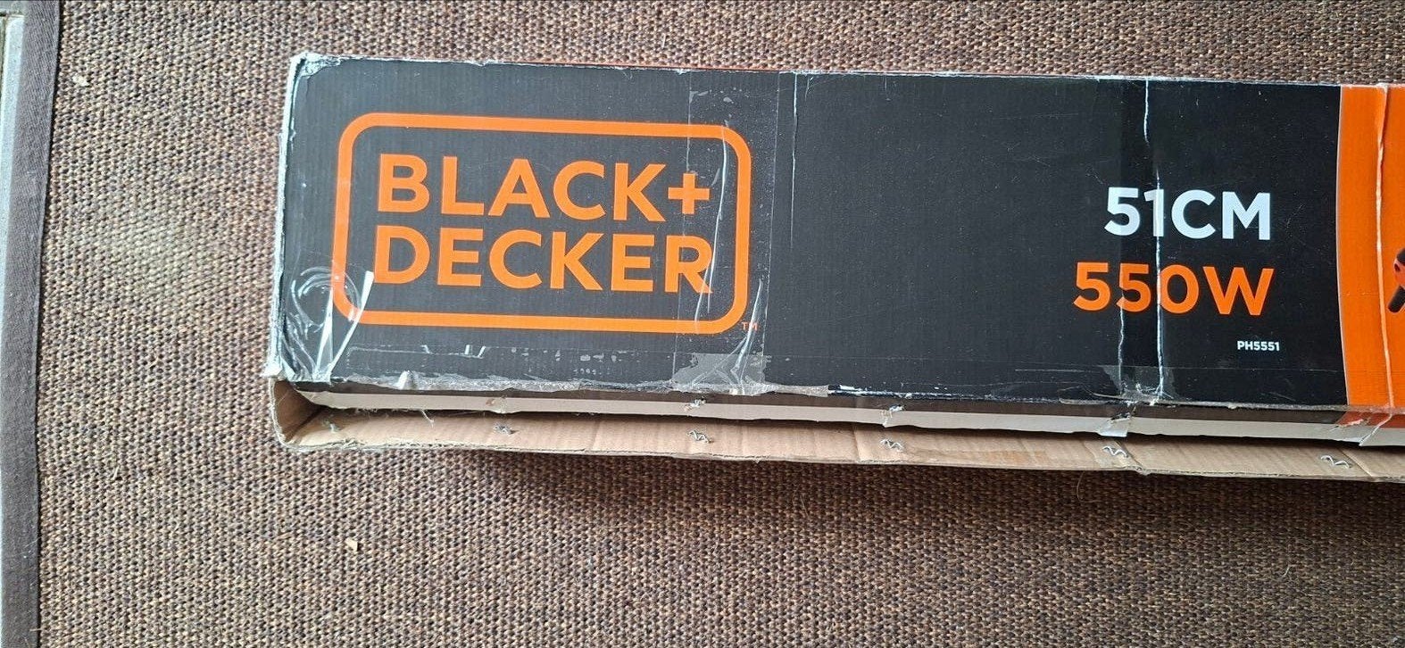 Black+Decker PH5551 Telescopische Heggenschaar 550W, Ophalen, Gebruikt, Elektrisch, Black+Decker