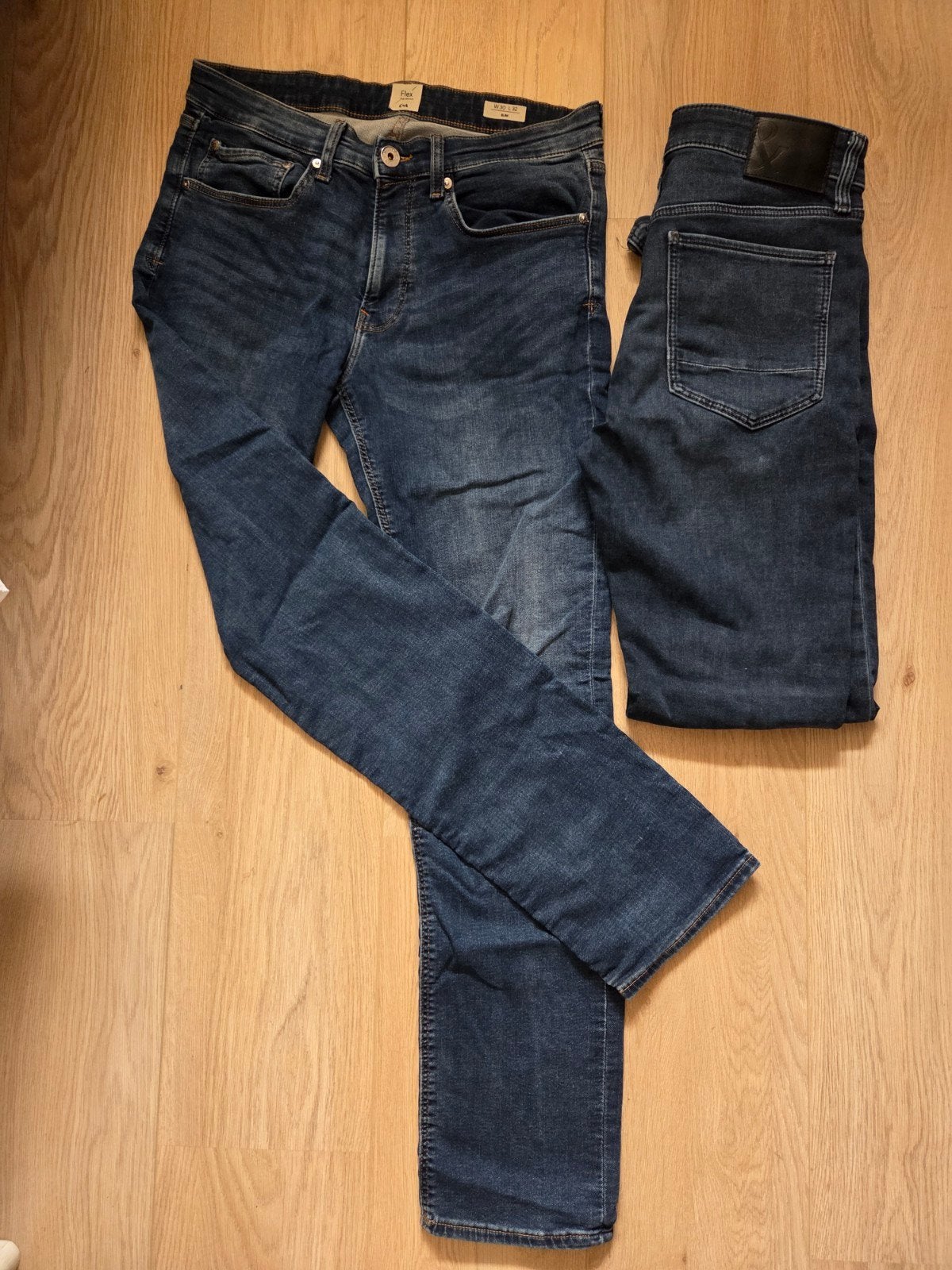 C&A Flex Jog Denim Slim Jeans W30 L32, Blauw, Nieuw, W32 (confectie 46) of kleiner, C&A