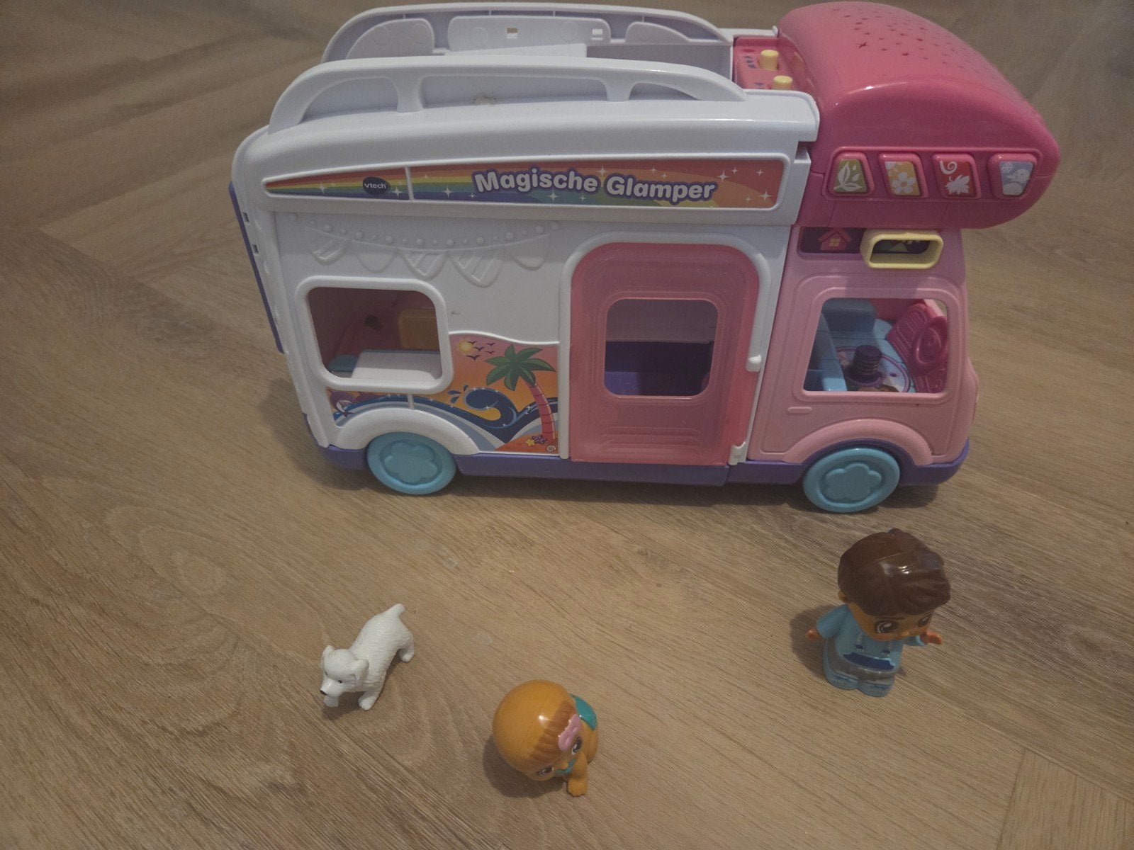 VTech Magische Glamper met accessoires, Ophalen, Zo goed als nieuw, Overige typen