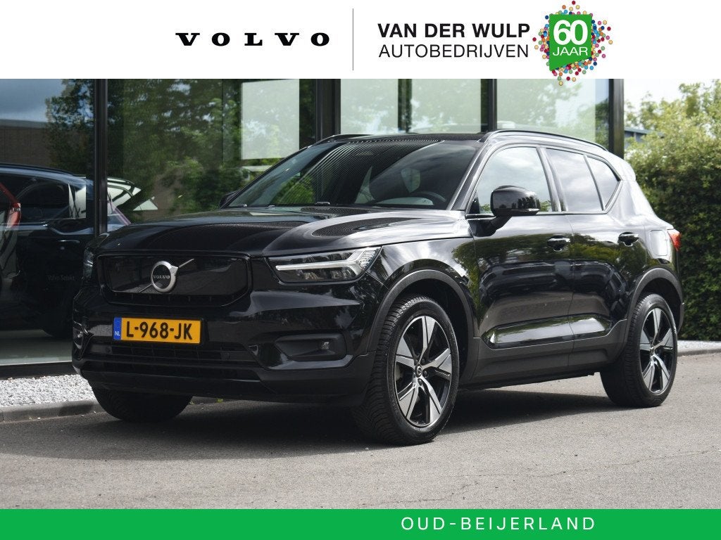Volvo XC40 Recharge P8 408pk/78kWh AWD R-Design | Trekhaak, Auto's, Volvo, 12 maanden, 0 cilinders, Gebruikt, Zwart