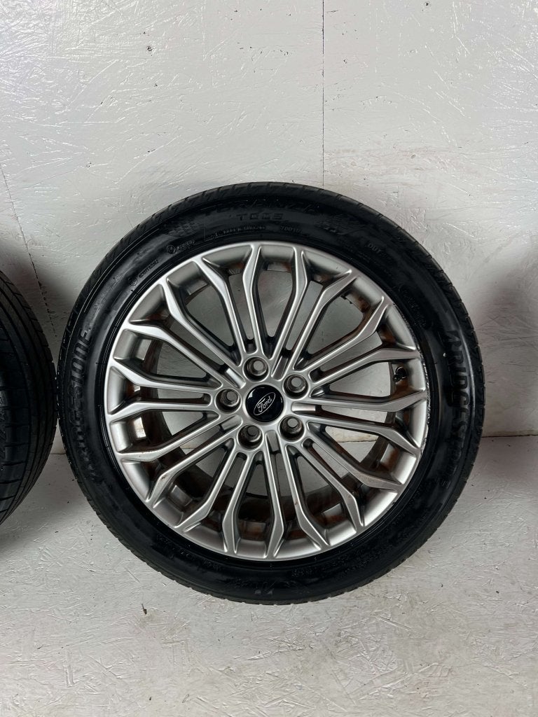 Originele Ford Focus ST MK4 velgen 17" 5x108 zomer set 5mm, Auto-onderdelen, Banden en Velgen, Niet ingevuld, Banden en Velgen