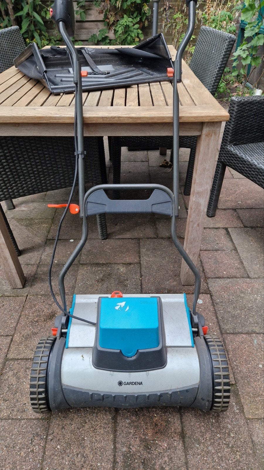 Gardena elektrische grasmaaier oplaadbaar, Tuin en Terras, Ophalen, Gebruikt