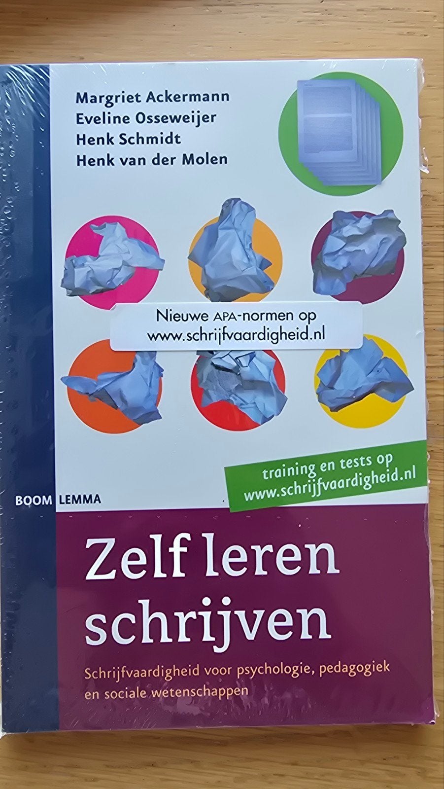 Zelf leren schrijven - Schrijfvaardigheid zelfstudieboek, Nieuw, WO, Alpha, Ackermann, Osseweijer, Schmidt, van der Molen