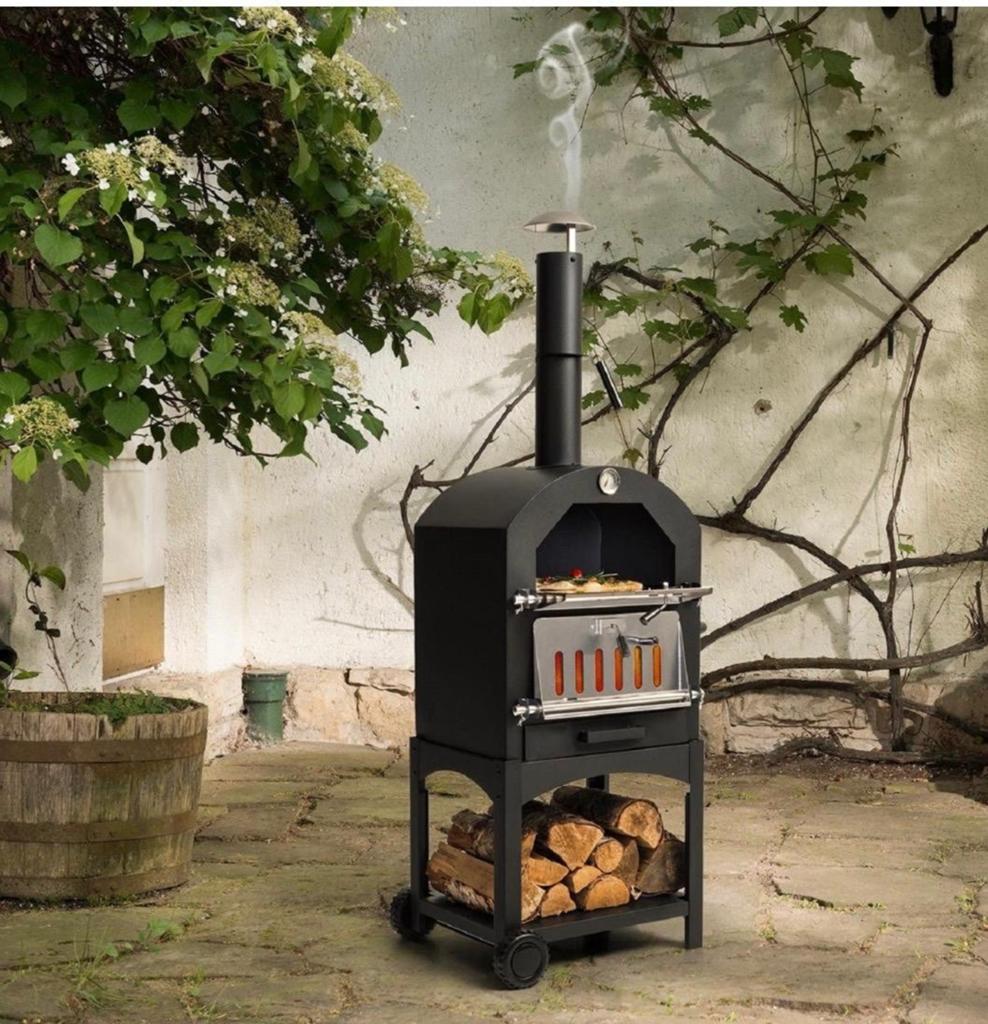 Houtgestookte pizza oven, Ophalen, Nieuw, Met accessoires