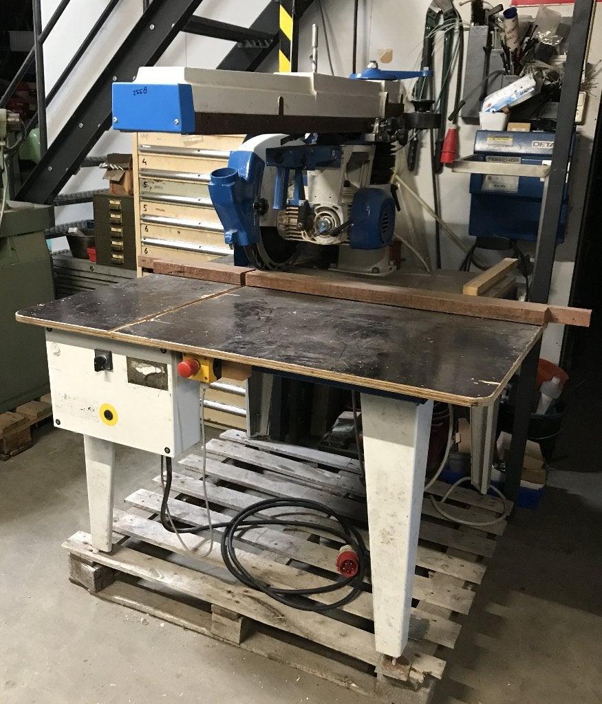 Radiaal zaagmachine, Omga, Radial 700/7, 400 volt, Ophalen, Gebruikt, 70 mm of meer, Afkortzaag