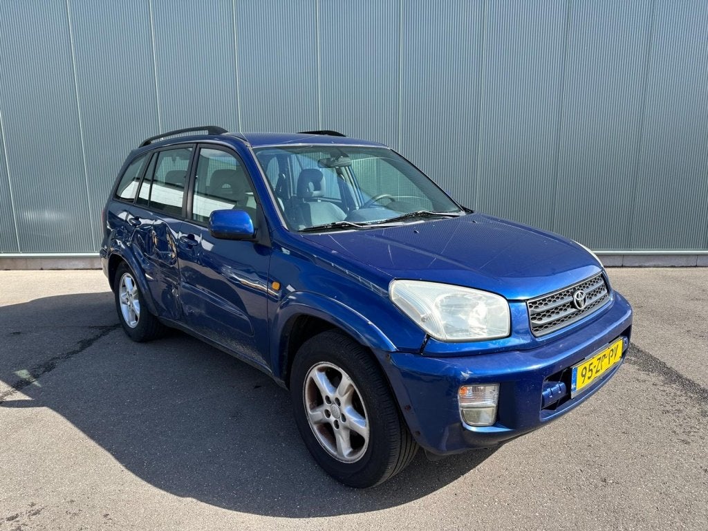 Toyota RAV4 2.0-16V VVT-i Luna 4WD | AIRCO ! (bj 2001), 1998 cc, 150 pk, Blauw, 11 km/l