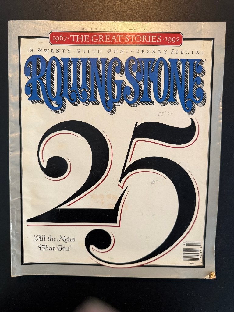 25-jarig jubileum Rolling Stone magazine, Ophalen of Verzenden, Gelezen, Muziek, Film of Tv