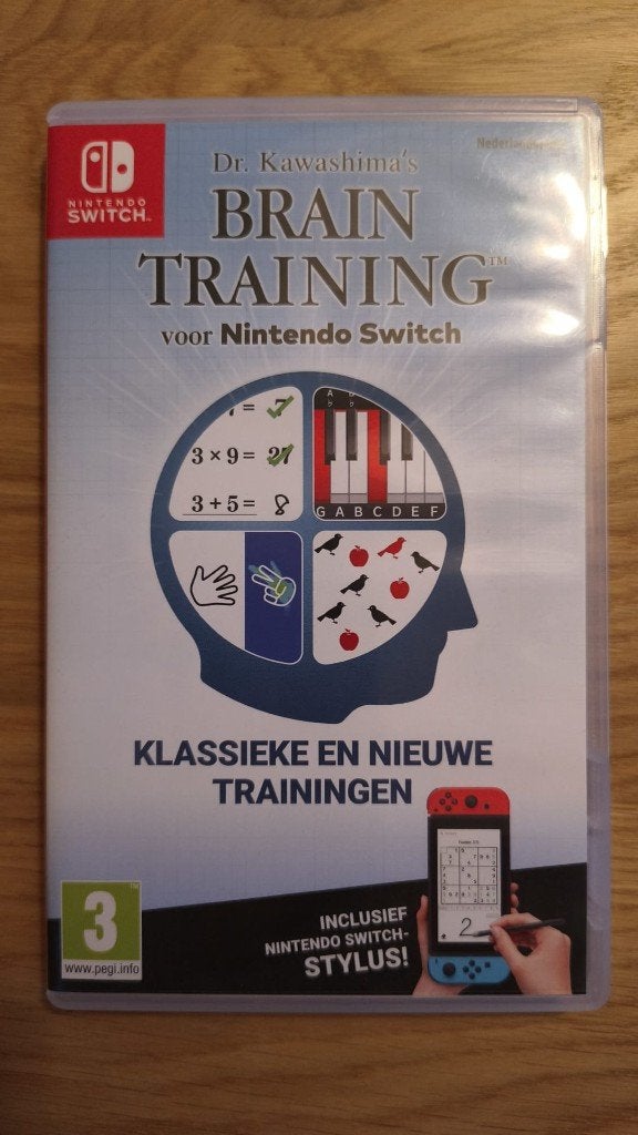 Brain training switch, Puzzel en Educatief, 1 speler, Ophalen of Verzenden, Zo goed als nieuw