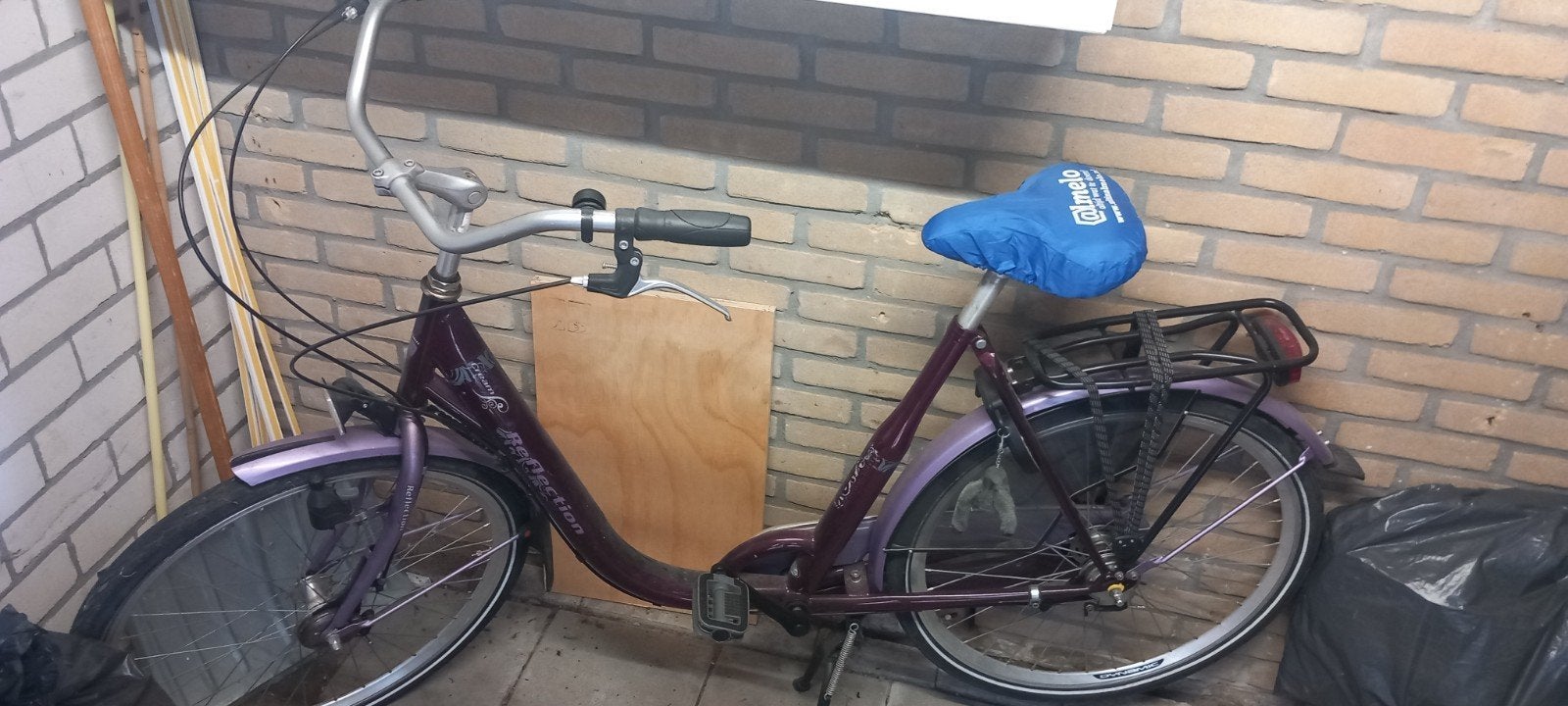 Goede dames fiets, Fietsen en Brommers, Ophalen, Velgrem, Zo goed als nieuw, Creamreflection
