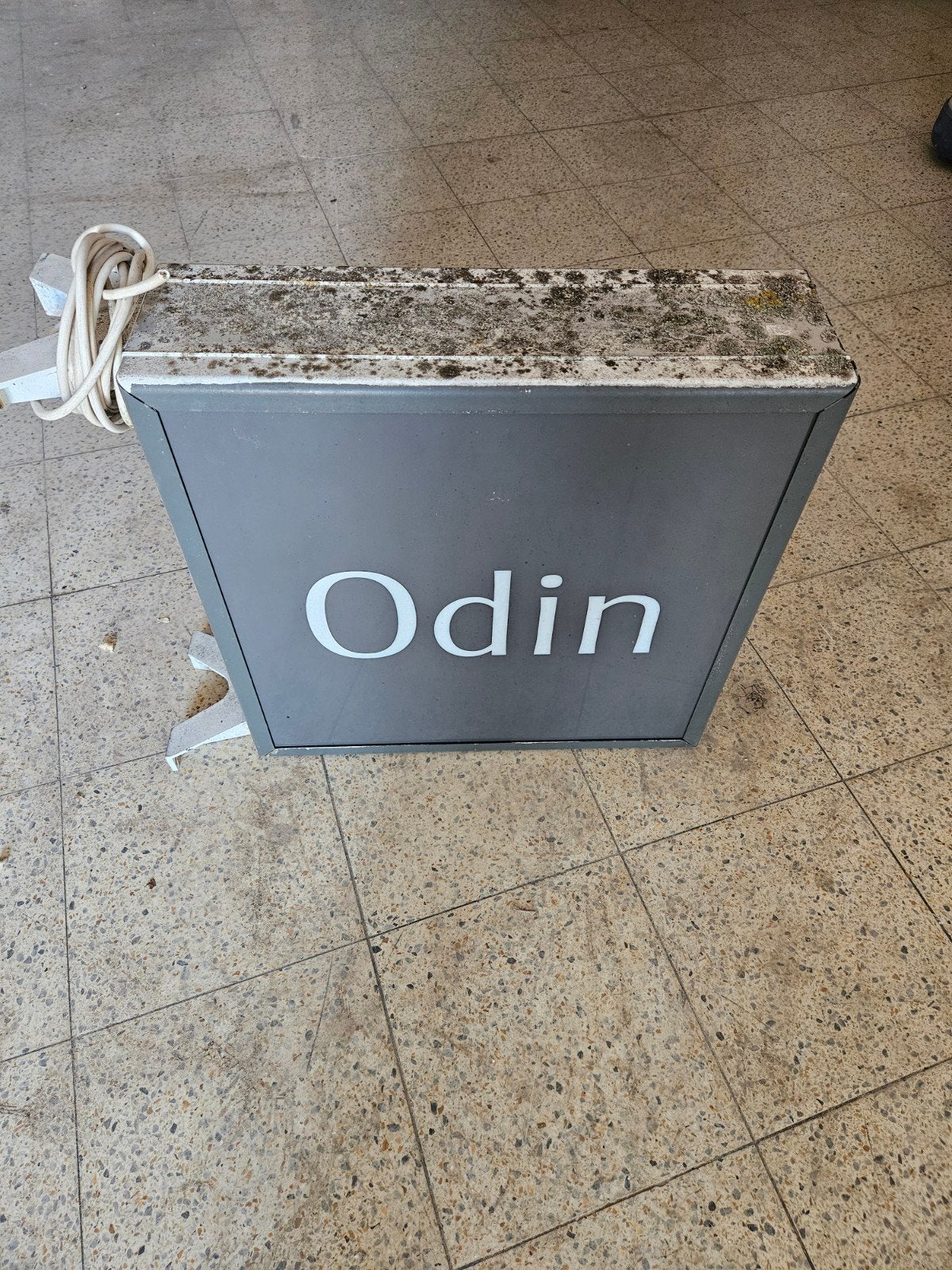 Lichtbak reclamebord., Ophalen of Verzenden