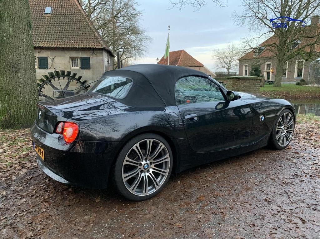BMW Z4 2.2 I 125KW 2005 Zwart, Auto's, 2171 cc, Achterwielaandrijving, Cabriolet, Zwart