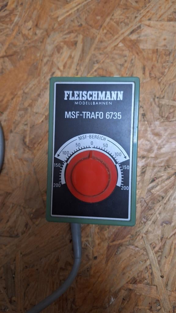 Fleischmann MSF-TRAFO 6735 Transformator Modelspoor, Hobby en Vrije tijd, Transformator of Voeding, Gebruikt, Gelijkstroom, Fleischmann