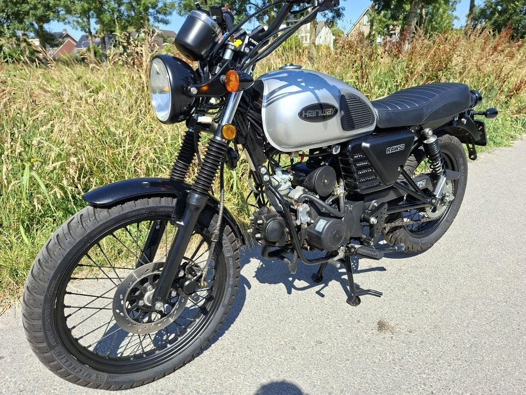 Hanway Raw 50, Zo goed als nieuw! uit 2025 met lage KM stand, Ophalen, Maximaal 45 km/u, Hanway Raw 50, Zo goed als nieuw