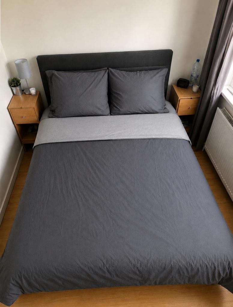 2 persoons dekbedovertrek, Huis en Inrichting, Slaapkamer | Beddengoed, Gebruikt, Dekbedovertrek, Tweepersoons, Ophalen of Verzenden