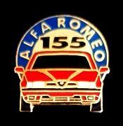 Alfa Romeo 155 pin, Verzenden, Nieuw, Transport, Speldje of Pin