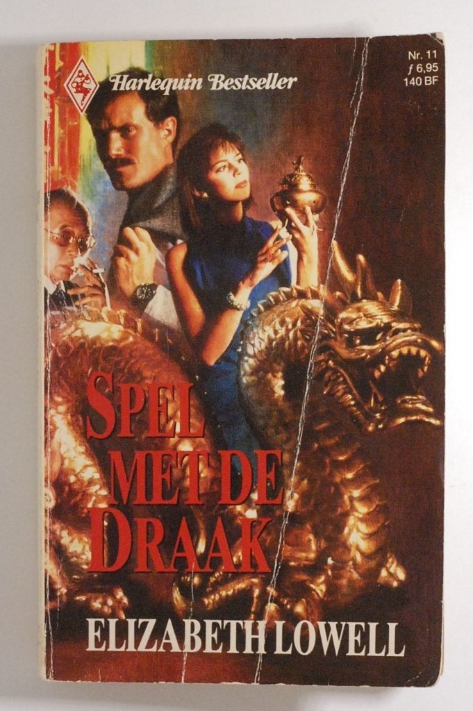 Harlequin: Spel met de draak - Elizabeth Lowell (1987), Verzenden, Gelezen, Elizabeth Lowell