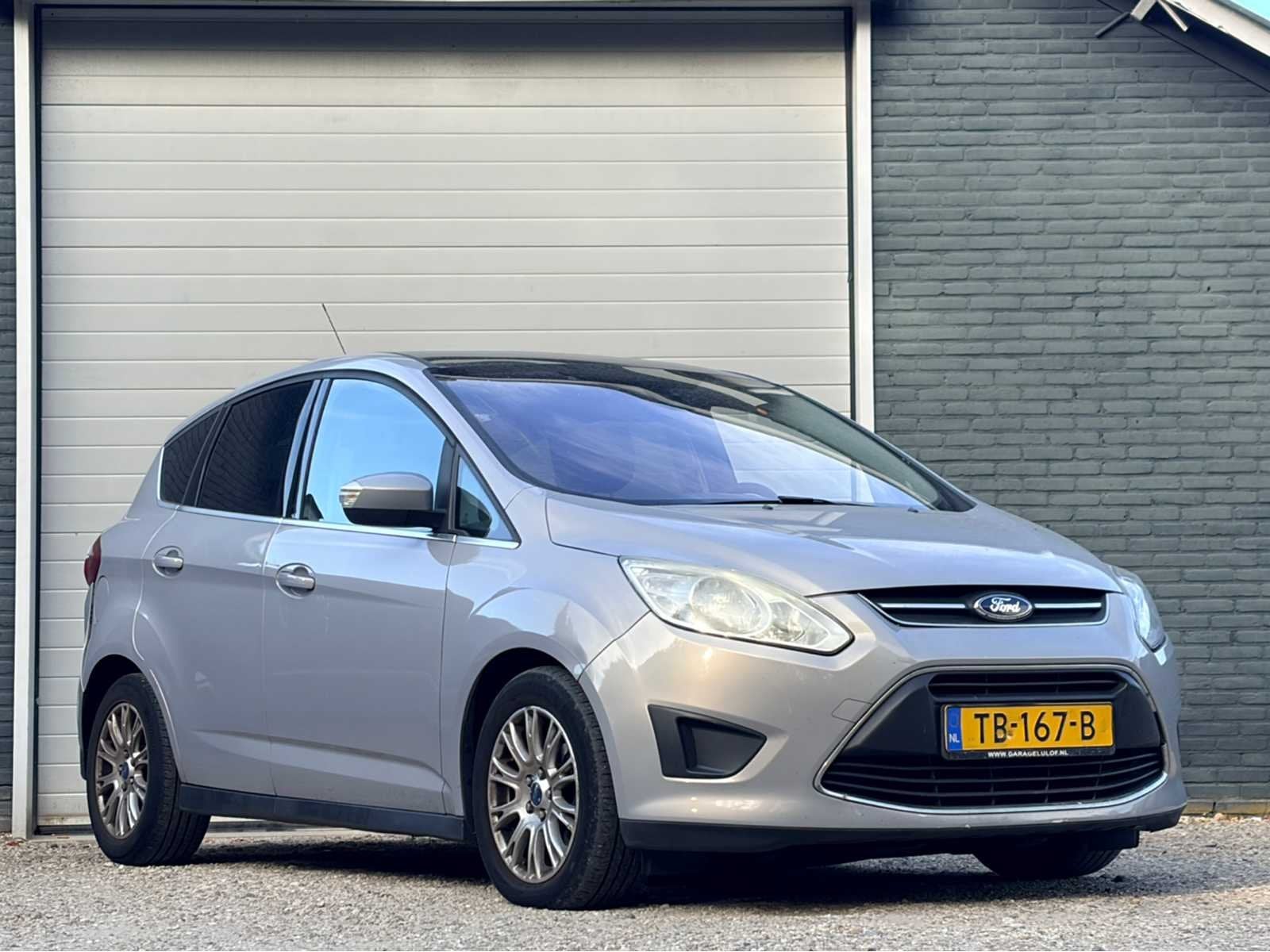 2012 Ford C-Max airco - pano - 1.6 Trend Personenauto, Auto's, Voorwielaandrijving, 15 km/l, Gebruikt, 4 cilinders