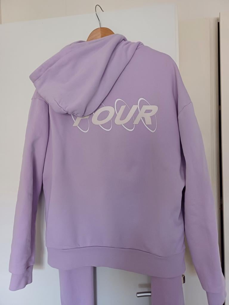 FOUR AMSTERDAM hoodie en joggingbroek - Maat S, FOUR AMSTERDAM, Paars, Ophalen of Verzenden, Zo goed als nieuw