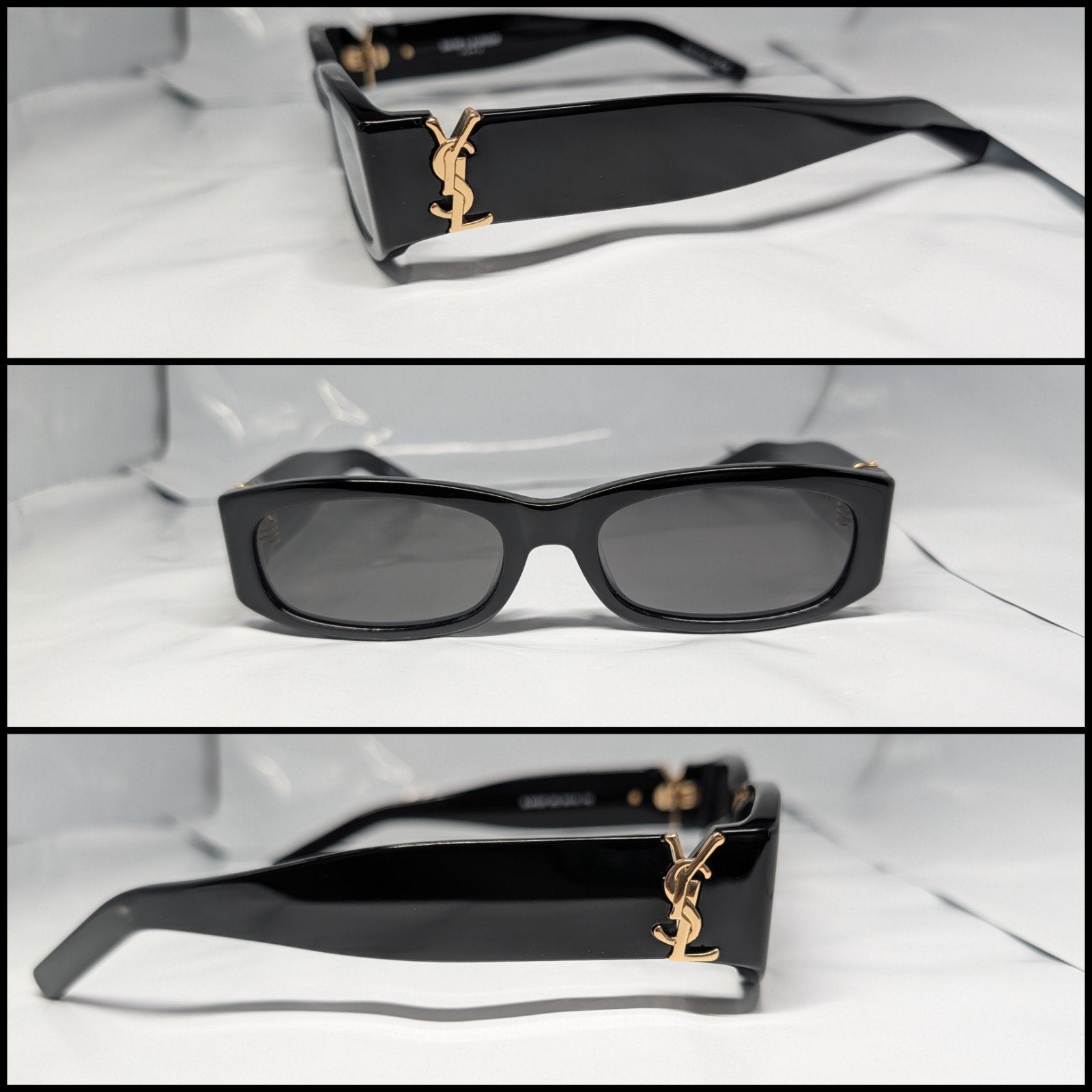 YSL Zonnebril Unisex - Ongedragen met complete set, Sieraden, Tassen en Uiterlijk, Overige merken, Zonnebril, Zwart, Nieuw